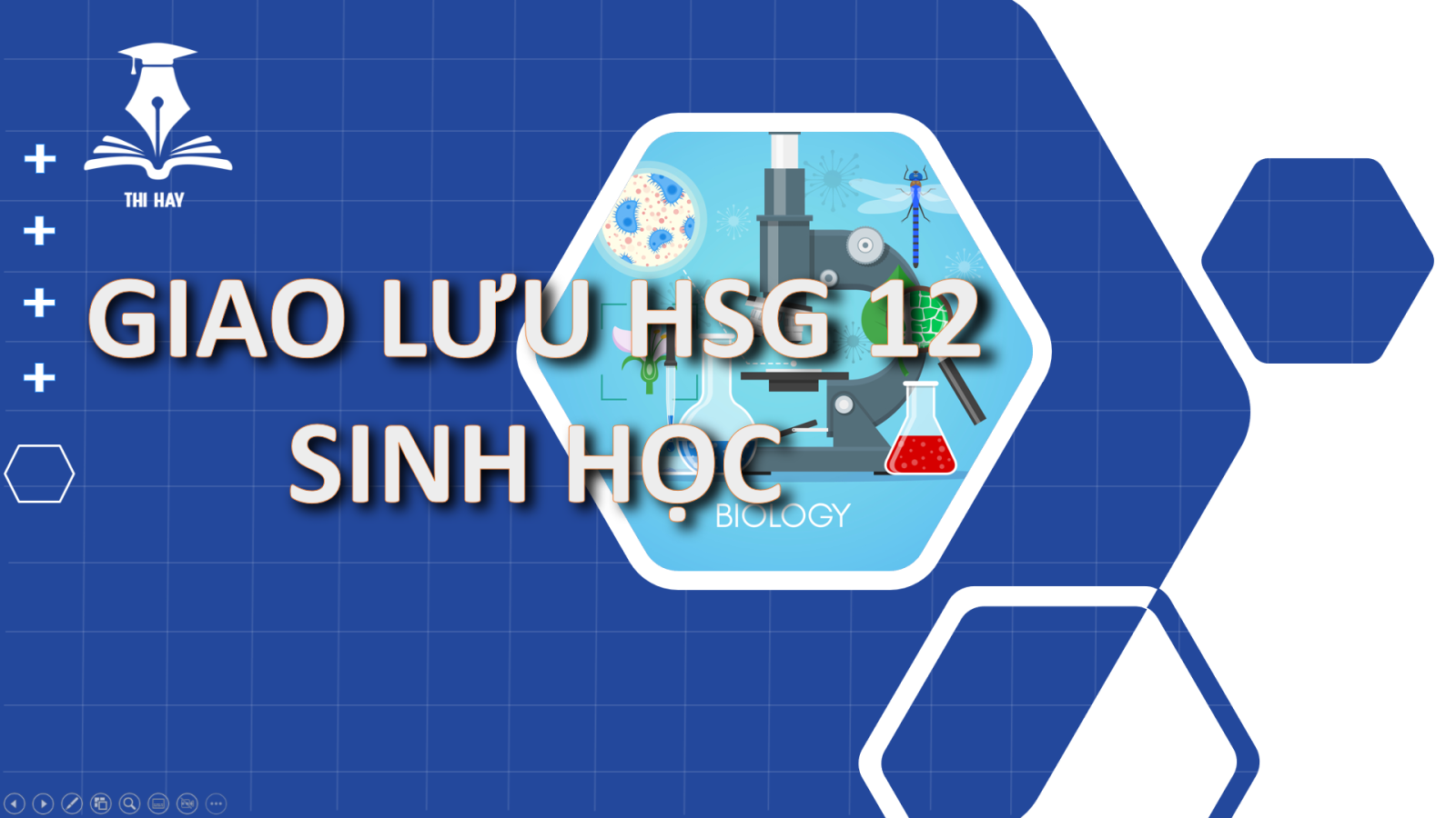 GIAO LƯU HSG SINH HỌC 12 - THANH HÓA